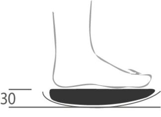 Therapieschuh ERFURT Standard, blau-schwarz Gr. 47