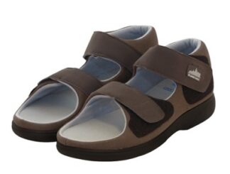 Therapieschuh KONSTANZ braun Gr. 44