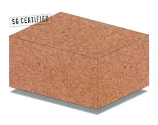 Naturkork Platte 100 x 50 cm braun 5 mm