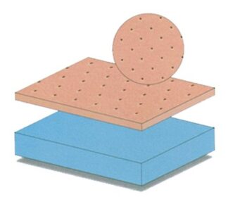PPT Platte 152 x 65 cm Farbe: blau 3,2 mm