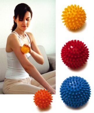 Igelball Sissel Spiky Ball Farbe: gelb 8 cm