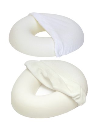 Sitzring Sissel Sit Ring mit Bezug weiß Ausf.: oval