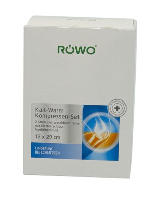 röwo Kalt-Warm Kissen mit Klett-Bandage, 12x29cm (VPE: 2 Stück)