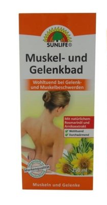 Muskel- und Gelenkbad SUNLIFE 250ml