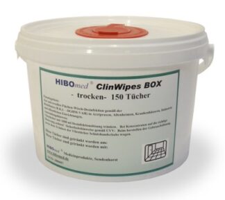 Desinfektions- und Reinigungstücher ClinWipes 150 Spenderbox mit 150 Vliestüchern