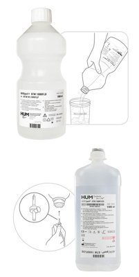 AEROpart STW 1000 FLDG Steril- Wasserflasche 1000ml(VE10)